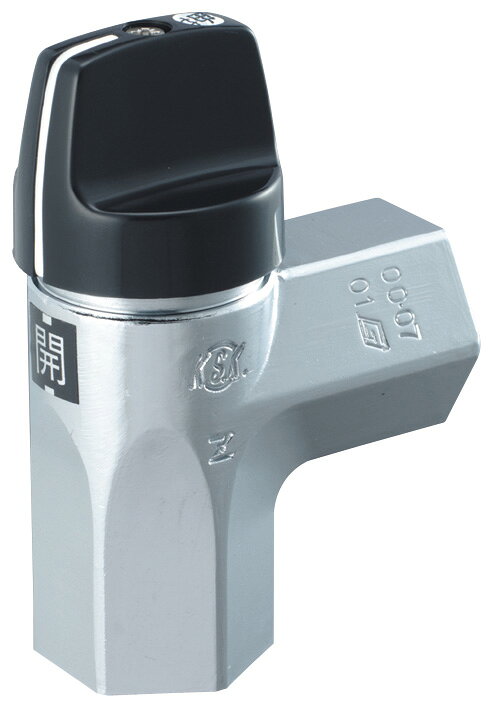 光陽産業株式会社 L型可とう管ガス栓 G333N-T