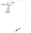 LIXIL(INAX) 洗面化粧台水栓用 シャワーセット ASSY A-3431-1/N88