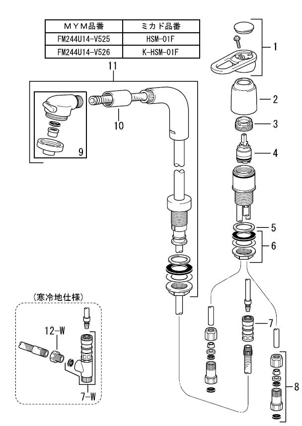 KVK �����ۡ��� HC187DW-U14