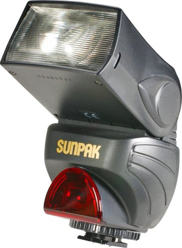 Sunpak PZ40X II パワーズーム デジタルフラッシュ すべてのNikon TTL D-TTL および i-TTLカメラ用 (ブラック)