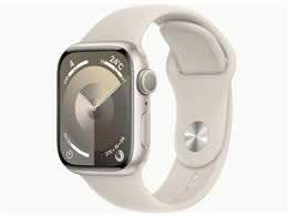 アップル / APPLE Apple Watch Series 9 GPSモデル 41mm MR8U3J/A [スターライトスポーツバンド M/L]　4549995400823