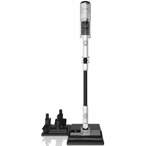 Shark シャーク IW2241JWH ホワイトアルミニウム コードレススティッククリーナー 掃除機 サイクロン式..