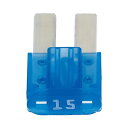 エーモン(amon)【販売ルート限定品】 マイクロ2ヒューズ 15A (約9×15×4mm) 10個入り 7604(2)