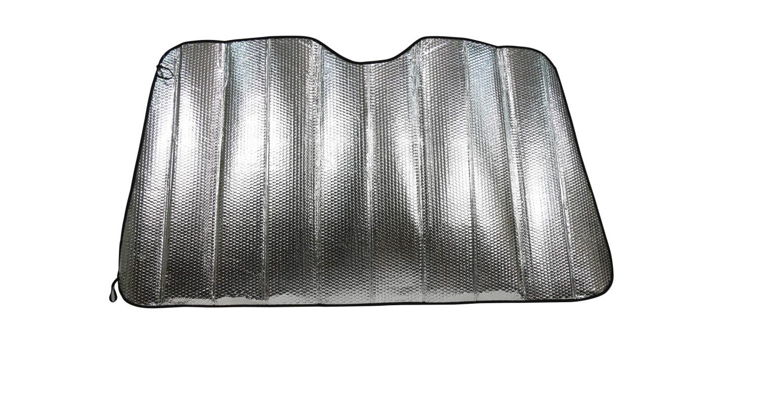 エマーソン(Emerson) サンバイザーに挟むだけ かんたん着脱 スジガネ入りサンシェード XL サイズ 950x1450mm 吸盤不使用だからフロントガラスに吸盤アトが残らない 丈夫で長持ち&へたれない 飛び出しにくい安全設計のスジガネ入り 内装の劣化やダメージ、日焼け防止 表面温度