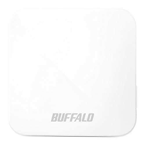 バッファロー BUFFALO USB 無線LAN親機 single_band 11ac/n/a/g/b 433/150Mbps トラベルルーター ホワイト WMR-433W2-WH【iPhone13メーカー動作確認済み】