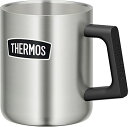 サーモス アウトドアシリーズ 真空断熱マグカップ 350ml ステンレス ROD-006 S