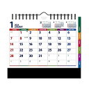 新日本カレンダー 2024年 カレンダー 卓上 カラーインデックス ビター 年表付 NK518