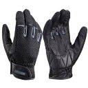 デイトナ(Daytona) バイク用 グローブ 春夏 手のひら本革(ヤギ革) スマホ対応 フルメッシュ スタンダードグローブ DG-001 グレー Lサイズ 32211
