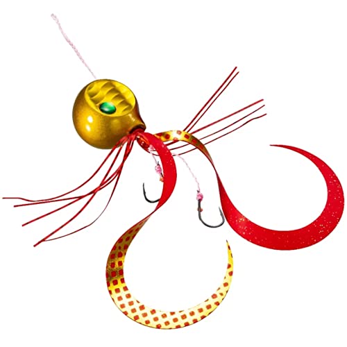 シマノ(SHIMANO) タイラバ 炎月 タイガーバクバク 60g EJ-406Q 016 アカキンST