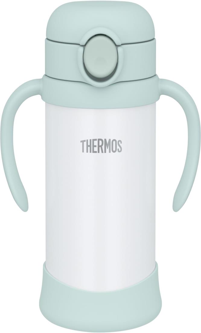 サーモス まほうびんのベビーストローマグ 飲み口とパッキンが一体 350ml ミント 保冷専用 FJT-350 MNT