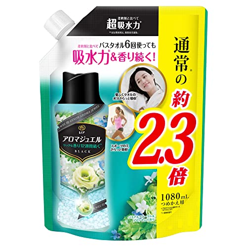 レノア アロマジュエル 香り付け専用ビーズ パステルフローラル&ブロッサム / 詰替え 特大 / 1080ml / パステルフローラル&ブロッサム