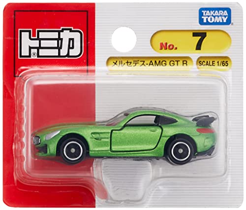 タカラトミー『 トミカ No.7 メルセデス-AMG GT R (ブリスターパッケージ) 』 ミニカー 車 おもちゃ 3歳以上 ブリスターパッケージ 玩具安全基準合格 STマーク認証 TOMICA TAKARA TOMY