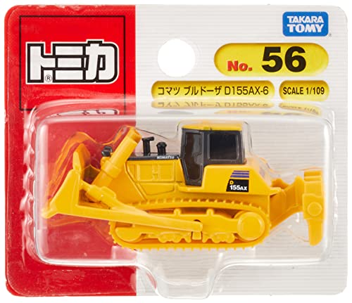 タカラトミー トミカ No.056 コマツ ブルドーザ D155AX-6 (ブリスター) ミニカー おもちゃ 3歳以上