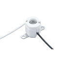 エルパ(ELPA) ハロゲンソケット 電球 ソケット 照明 300V/7A E11 SB-1103H