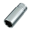 SK11 六角ディープソケット 差込角 9.5mm (3/8インチ) 19mm S3D-19