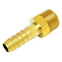 SK11 ホースニップル外ネジ おねじR(PT)3/8 ホース口 10.5mm H105×3M HN-1310 0130