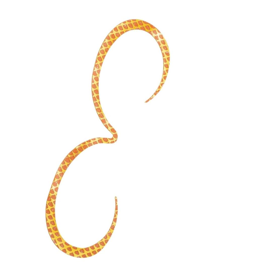 シマノ(SHIMANO) タイラバ ネクタイ 炎月 ストロングカーリー 002 オレンジゴールド 135mm 鯛 ルアーパーツ