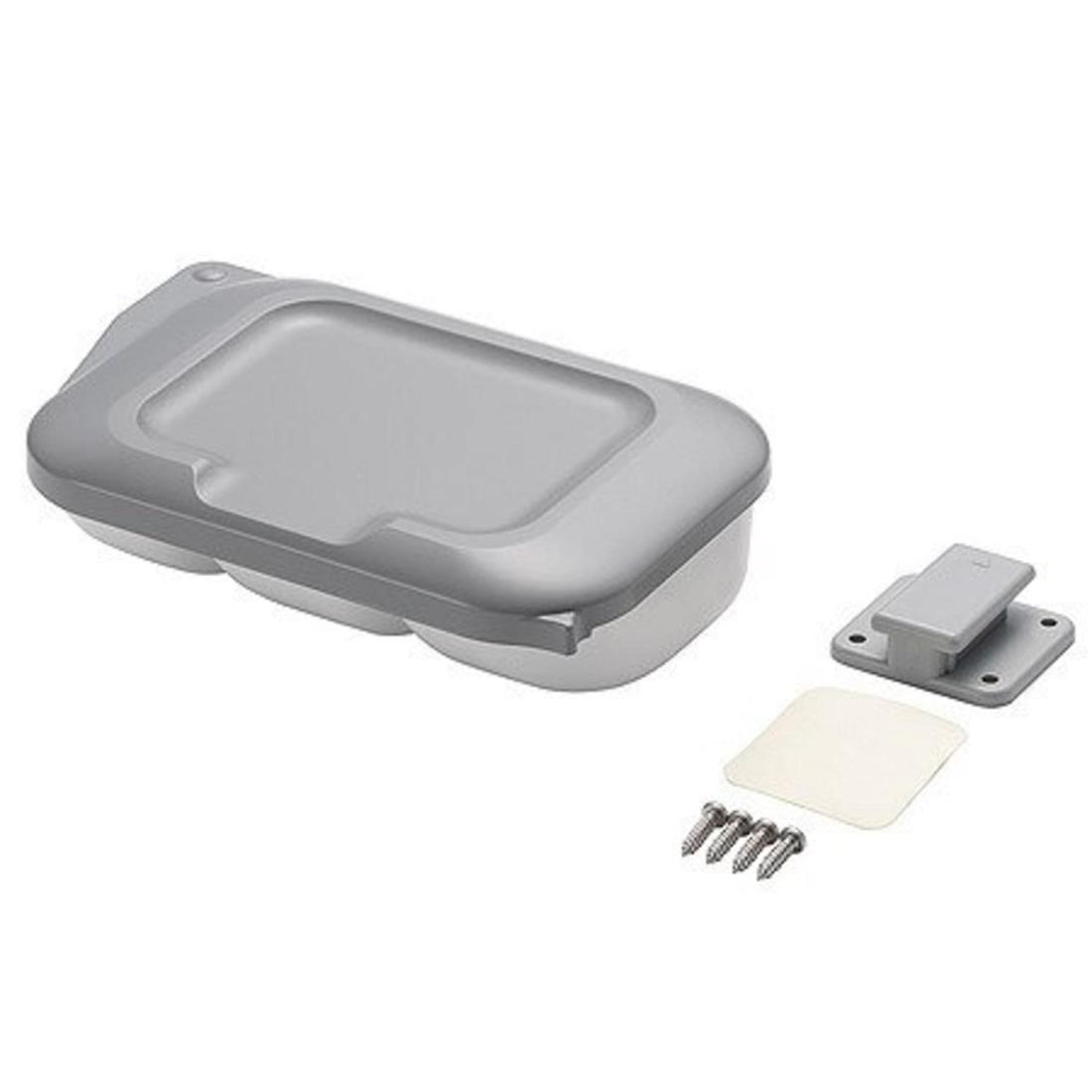 シマノ(SHIMANO) 餌箱 小出し餌箱COMPE CS-701G ライトグレー×ピュアホワイト 983909