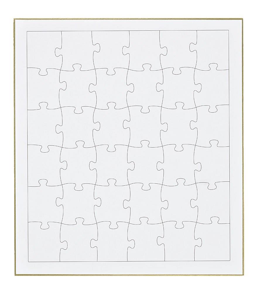 色紙パズル 寄せ書き 36ピース ビバリー 24.2×27.2cm WP-001