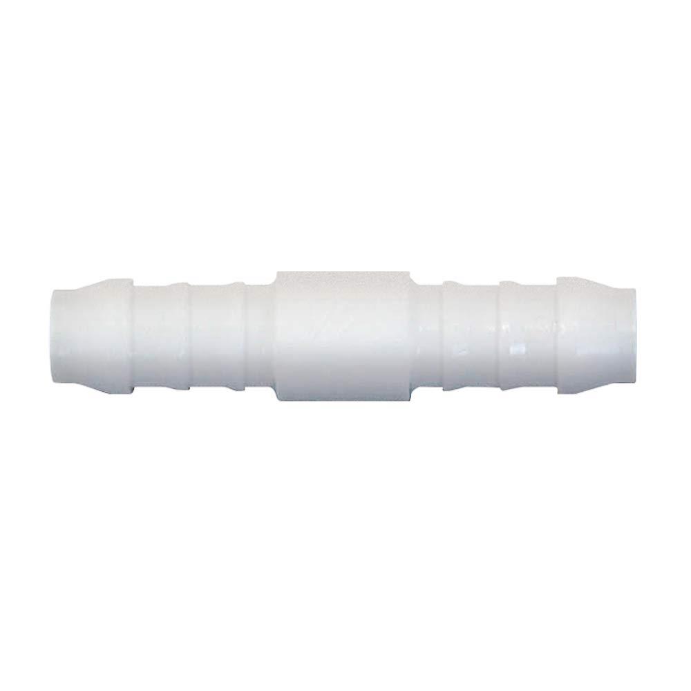 タカギ(takagi) ジョイント 二方型ホース継手(4mm) ホースの適合内径:4mm QG400S04 ホワイト