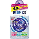 トップ スーパーナノックス ニオイ専用 プレミアム抗菌処方 部屋干し 洗剤 蛍光剤無配合 洗濯洗剤 液体 本体 400g