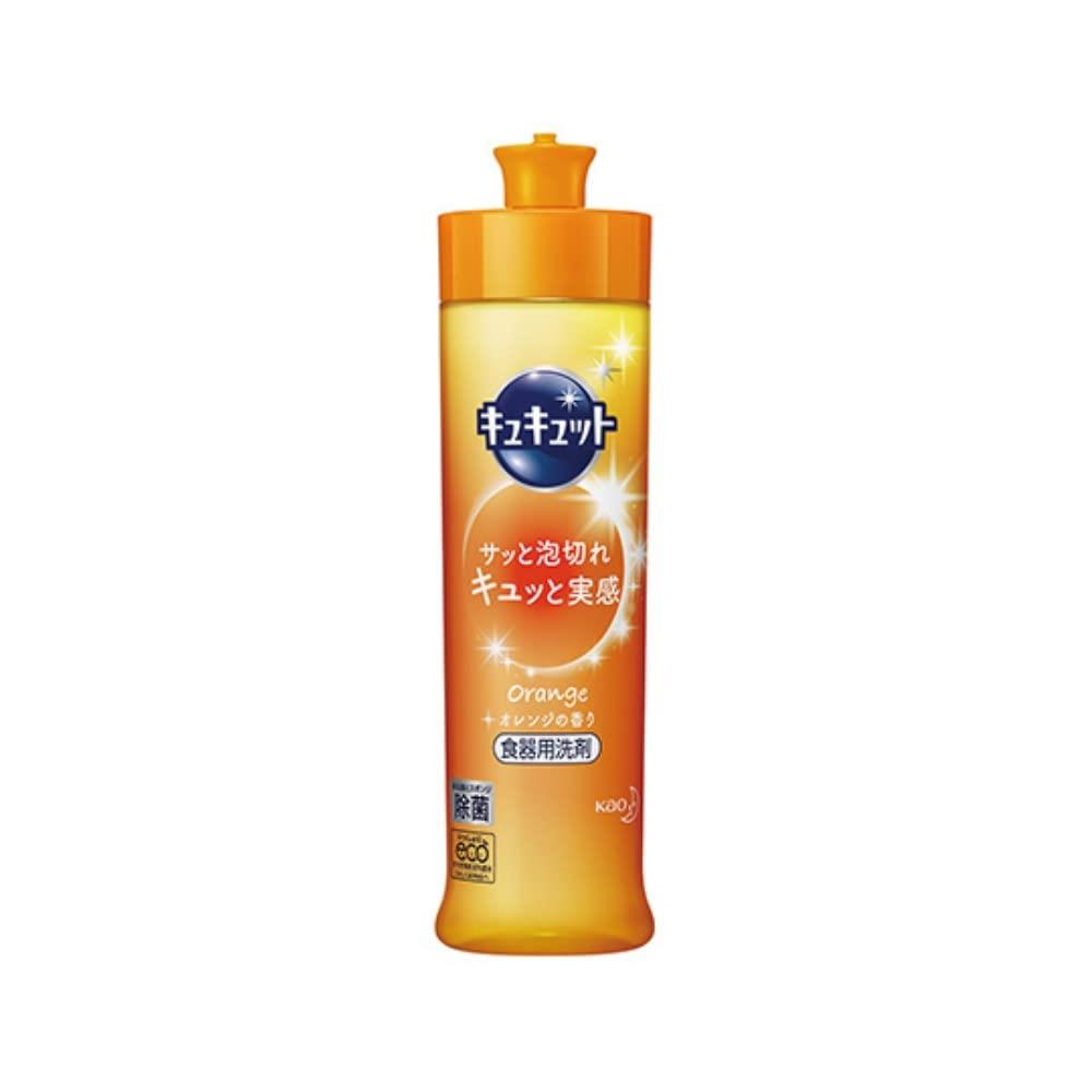 花王 食器用洗剤 キュキュット 本体 240ml オレンジ