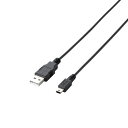 エレコム RoHS指令準拠&環境配慮パッケージ エコUSBケーブル USB2.0 A-miniBタイプ 3m ブラック U2C-JM30BK