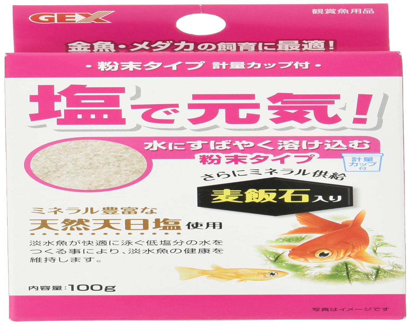 ジェックス 塩で元気 100g
