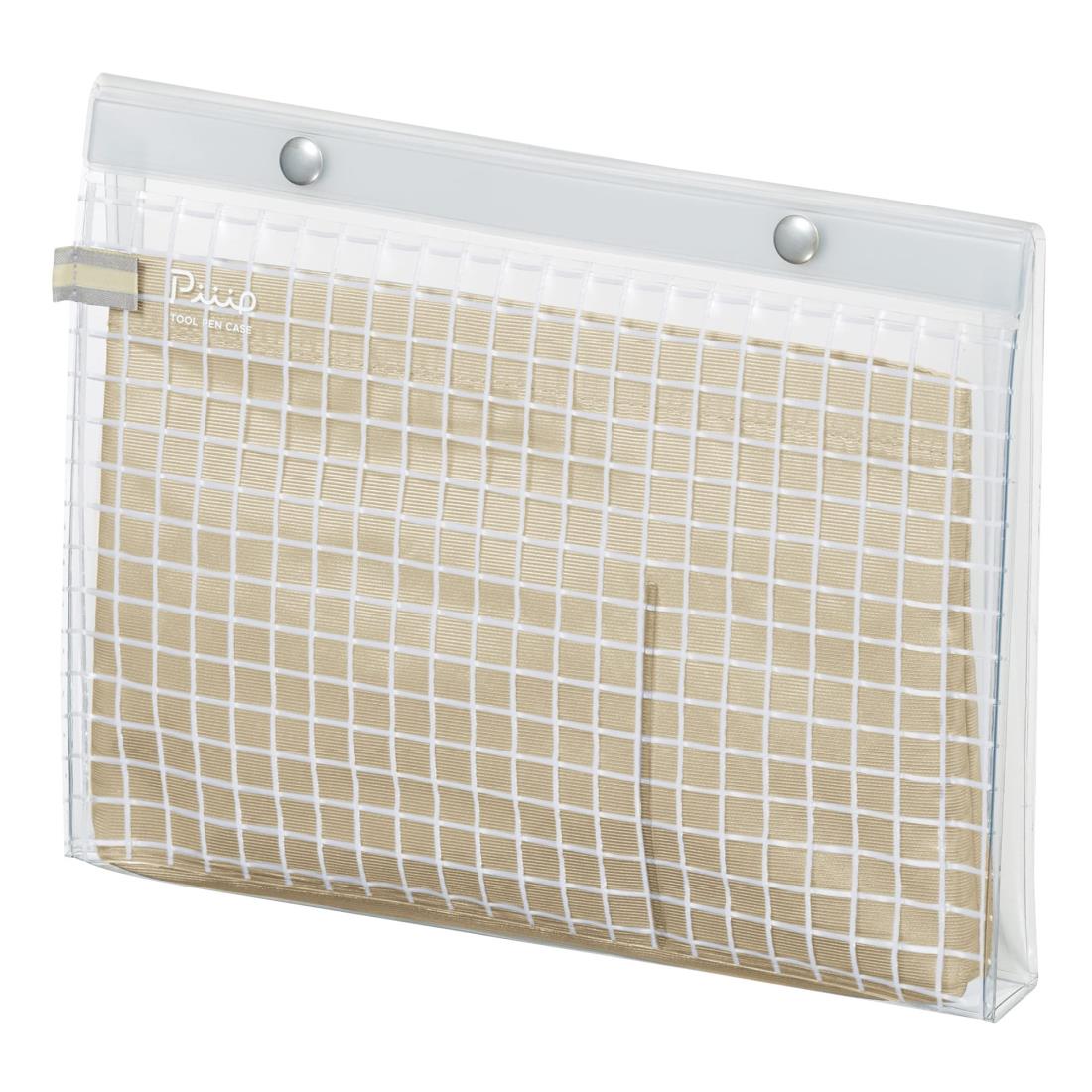 コクヨ ポーチ バッグインバッグ ペンケース 大容量 A5 透明 インナーケース付き 推し活 ピープ F-VBF2..