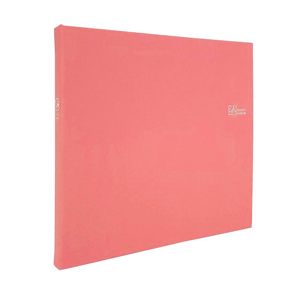 【限定カラー】ナカバヤシ ポケットアルバム セラピーカラー ピースピンク TCPK-6L-240-PP/EC(TCPK-6L-240シリーズのネット限定版)