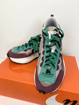 【中古】ナイキ NIKE sacai VAPOR WAFFLE サカイ ヴェイパー ワッフル DD3035-200 メンズ靴 スニーカー ロゴ ワインレッド 201-shoes15