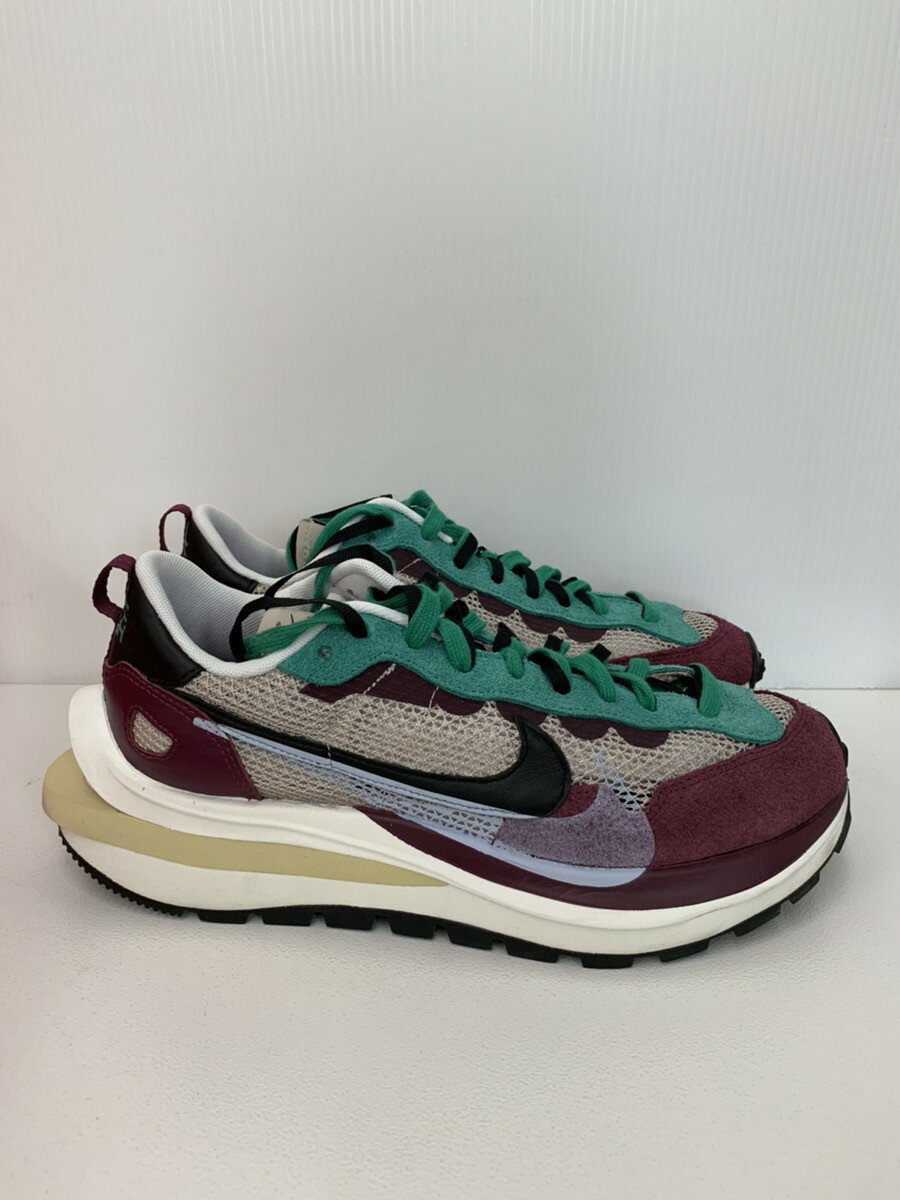 【中古】ナイキ NIKE sacai VAPOR WAFFLE サカイ ヴェイパー ワッフル DD3035-200 メンズ靴 スニーカー ロゴ ワインレッド 201-shoes15