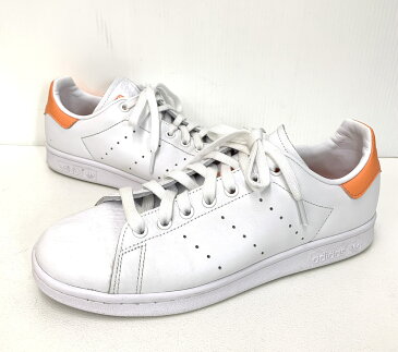 【中古】アディダス adidas スタンスミス Stan Smith EF9290 メンズ靴 スニーカー ロゴ オレンジ 201-shoes190