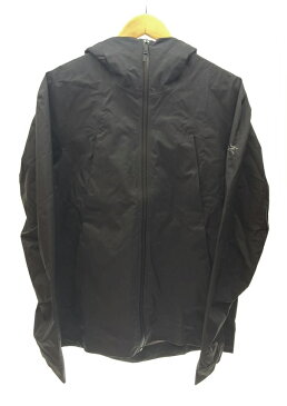 【中古】アークテリクス ARC’TERYX ARCTERYX FRASER JACKET MENS アークテリクス フレーザージャケット シェルジャケット 2021 ブラック 黒 フード ジップ ロゴ ジャケット 無地 ブラック Mサイズ 101MT-748