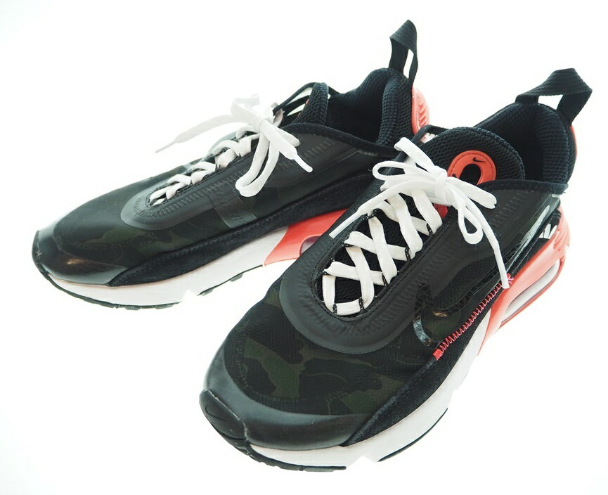 【中古】ナイキ NIKE AIR MAX 2090 SP DUCK CAMO ナイキ エアマックス 2090 ダックカモ メンズ靴 スニーカー ブラック 27cm 101-shoes409