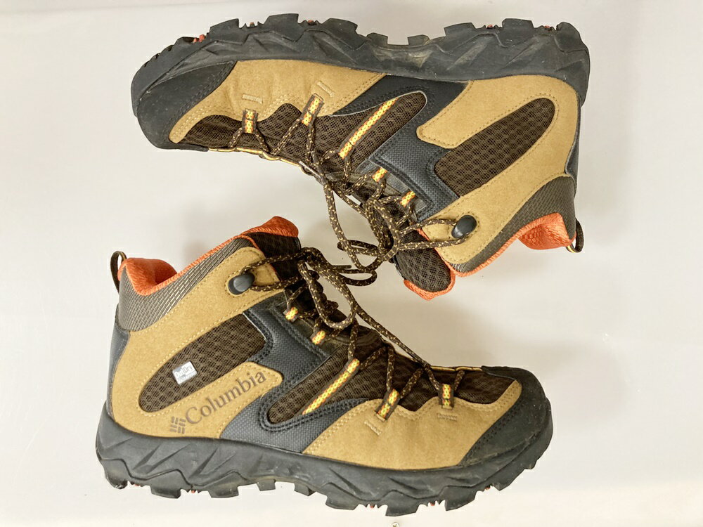 【中古】コロンビア Columbia SABER IV MID OUTDRY WIDEトレッキングシューズ セイバー4ミッド アウトドライ ミッドカット シューズ 1869132264 メンズ靴 ブーツ その他 ブラウン 25.5cm 101-shoes601