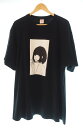 【中古】レイテンイチヨン 0.14 夕海×0.14 コラボTシャツ プリントTシャツ 半袖カットソー トップス United Athle 黒 1132619 XXXL Tシャツ プリント ブラック 4Lサイズ 101MT-942