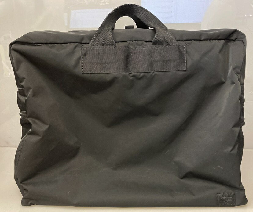 【中古】ポーター PORTER 吉田カバン ポーター ボストンバッグ MOTION モーション 2WAY ハンド ショルダー INSTRUCTION FORM 2WAY PACKABLE BOSTON BAG ブラック 黒 バッグ メンズバッグ ボストンバッグ 無地 ブラック 101bag-50