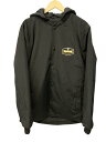 【中古】ボルコム VOLCOM HIGHSTONE JACKET 17AW ワッペン ブラック系 黒 フード ジャケット A1631704 ジャケット ワンポイント ブラック Lサイズ 101MT-1185