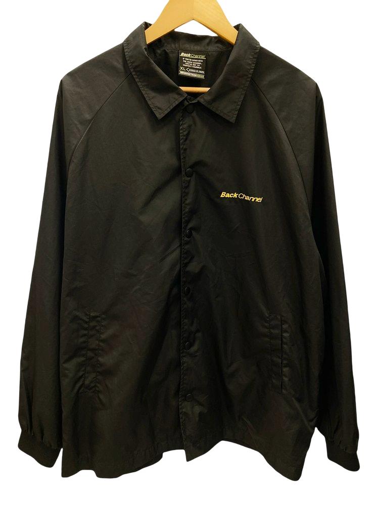 yÁzobN`l Back Channel Coach Jacket R[`WPbg vg ubNn  hJS Made in JAPAN { XL WPbg S ubN LLTCY 101MT-1452