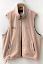 【中古】ストライプフォークリエイティブ Stripes For Creative FLEECE SPORTY VEST ベスト ロゴ ピンク Lサイズ 201M...
