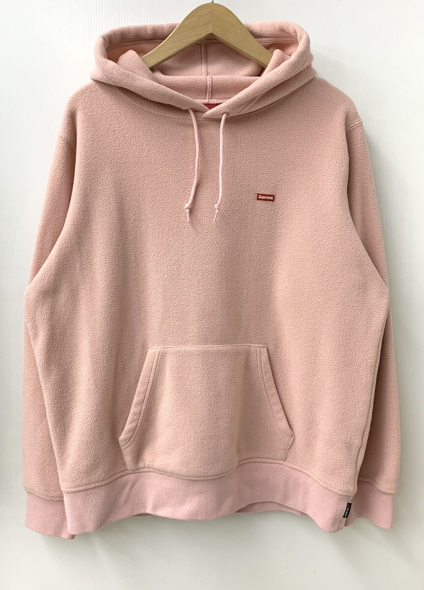 yÁzVv[ SUPREME 17FW |[ebN Polartec Hooded Sweatshirt t[X p[J S sN 201MT-1670