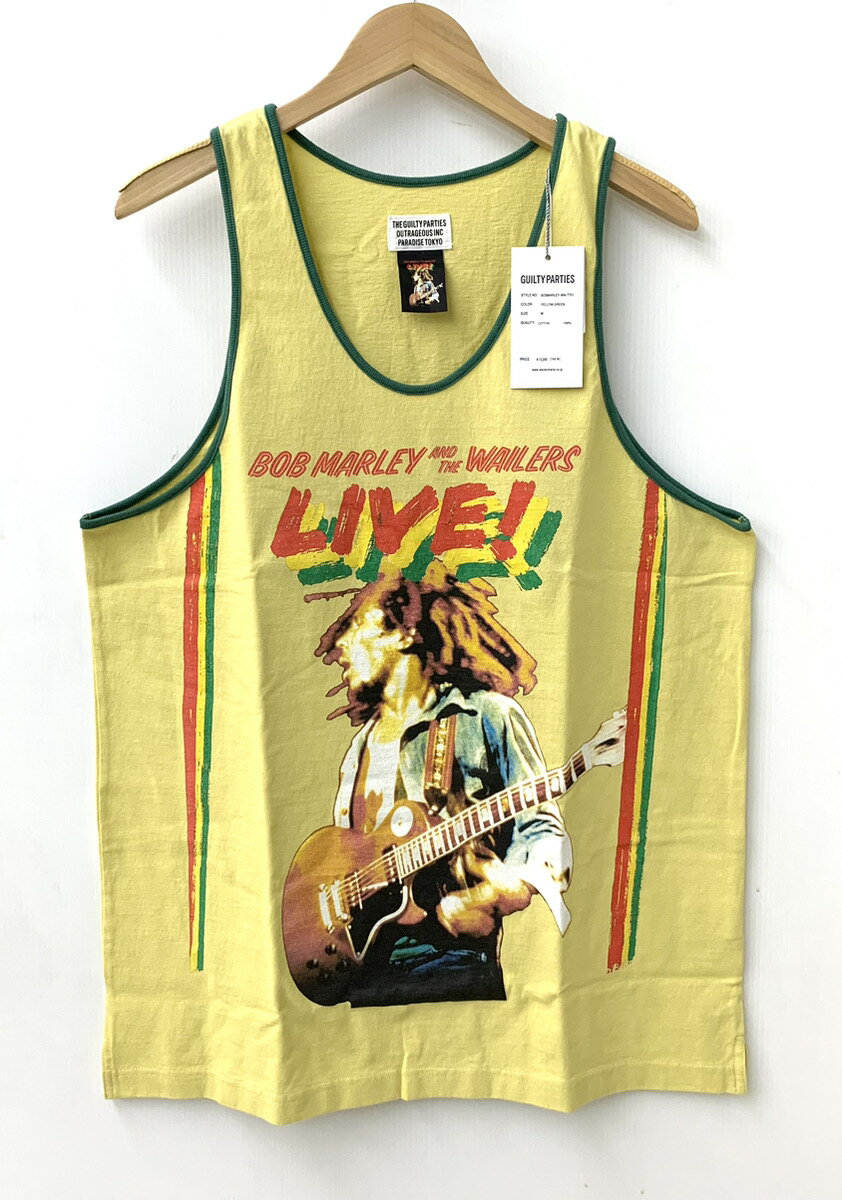 yÁzR}A WACKO MARIA 23SS {uE}[[ BOB MARLEY TANK TOP ^Ngbv vg CG[ MTCY 201MT-1680