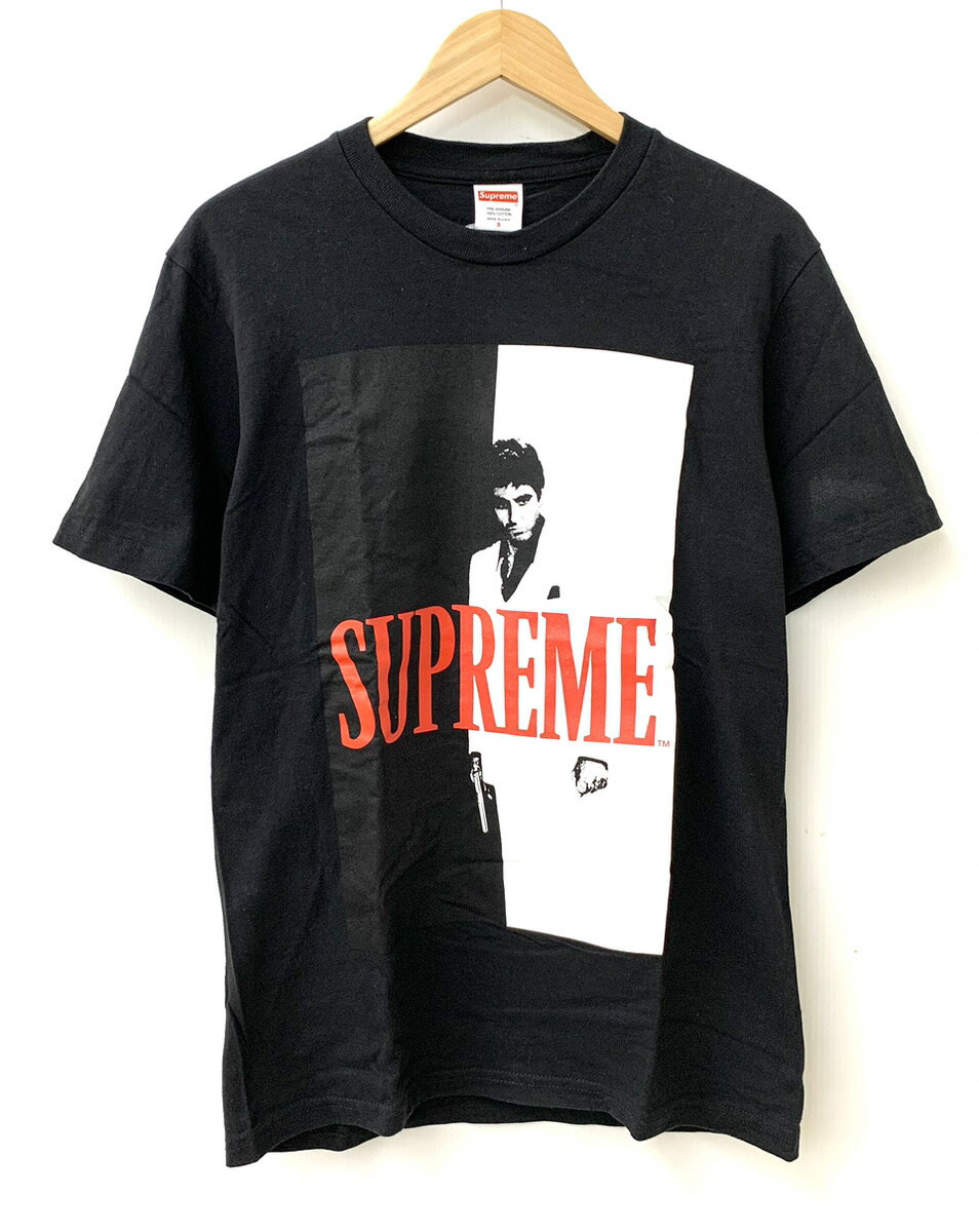 yÁzVv[ SUPREME XJ[tFCX Scarface 17AW TVc S ubN STCY 201MT-1683