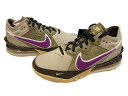 【中古】ナイキ NIKE LEBRON XVIII LOW NRG KHAKI/VIOTECH-DARK MOCHA レブロン 18 ロー アトモス ベージュ系 シューズ CW3153-200 メンズ靴 スニーカー ベージュ 26cm 101-shoes1194