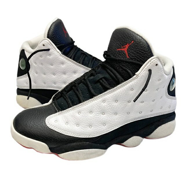 【中古】ジョーダン JORDAN NIKE AIR JORDAN 13 RETRO HE GOT THE GAME ナイキ エアジョーダン13レトロ 414571-104 メンズ靴 スニーカー ホワイト 27cm 101-shoes1214