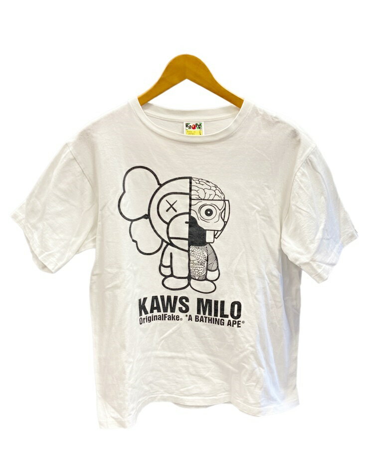 yÁzA xCVO GCv A BATHING APE ~ OriginalFake KAWS JEY milo }C   Made in JAPAN TVc vg zCg LTCY 101MT-1794