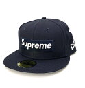 【中古】シュプリーム SUPREME ニューヨークヤンキース NewYork Yankees 21AW G2708302021 帽子 メンズ帽子 ハット ロゴ ネイビー 201goods-230