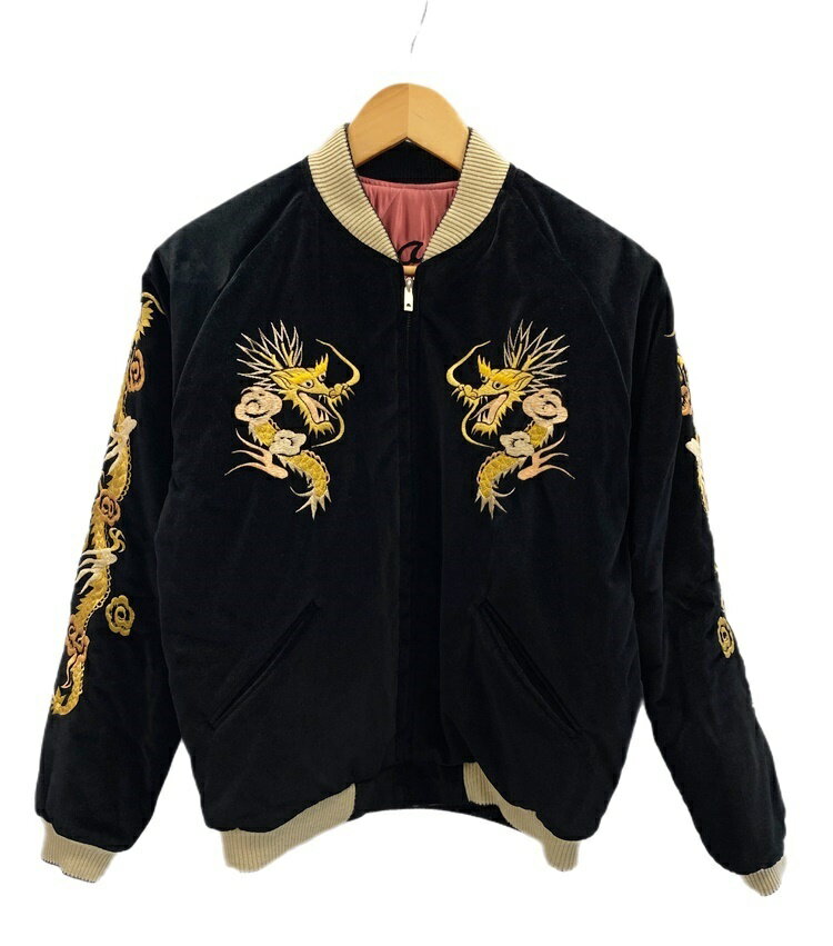 yÁzmG^[vCY TOYO DUELLING DRAGON ~ LANDSCAPE VELVETEEN SOUVENIR JACKET X[xjAWPbg o[Vu  sN TT14652-119 WPbg hJ ubN MTCY 101MT-1907