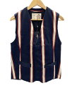 yÁzIWi W Original John WAISTCOAT JK329 NAVY STRIPE Made in JAPAN xXg XgCv lCr[ MTCY 101MT-1945